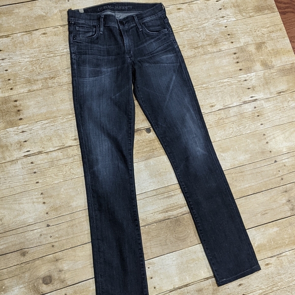 Citizens of Humanity Dark Wash Skinny Jeans - Picture 2 of 7